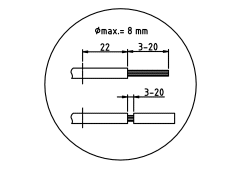 Abisoliermaschine AI 04 Messung